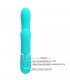 Mariana Vibrador 4 en 1 Silicona Turquesa
