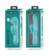 Mariana Vibrador 4 en 1 Silicona Turquesa