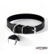 Collar con Cascabel Ajustable Negro