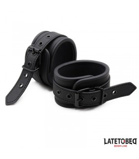 Esposas Neopreno Ajustables Negro