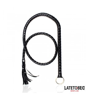 Látigo Negro Brillante 138cm