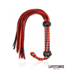 Flogger Rojo y Negro  50cm