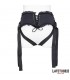 Arnés Strap On Encaje con Anillo Silicona Ajustable