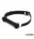Mordaza Hueso Silicona Negro Ajustable