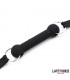 Mordaza Hueso Silicona Negro Ajustable