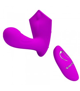 Willie Estimulador con Control Remoto Rosa