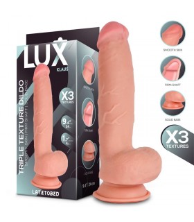 Klaus Dildo Triple Densidad con Testículos 9.4