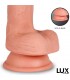 Hans Dildo Triple Densidad con Testículos 7.2