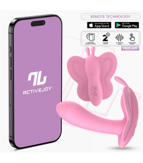 Wingy Estimulador Mariposa con APP Rosa