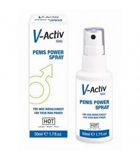 Hot V-Activ Penis Power Spray para el Pene 50 ml