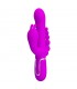 Cammy 4 in 1 Vibrador con Bolas Rotadoras y Cadena Anal