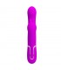 Cammy 4 in 1 Vibrador con Bolas Rotadoras y Cadena Anal
