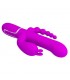 Cammy 4 in 1 Vibrador con Bolas Rotadoras y Cadena Anal