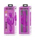 Cammy 4 in 1 Vibrador con Bolas Rotadoras y Cadena Anal