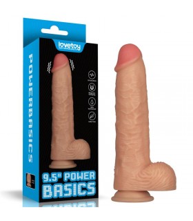 Power Basics Dildo con Vibración 9.5