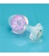 Gemoria Plug Anal de Silicona con Esfera de Cristal