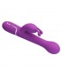 Dejon Vibrador con Thrusting y Rotación Twinkled lila