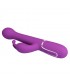 Dejon Vibrador con Thrusting y Rotación Twinkled lila