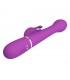 Dejon Vibrador con Thrusting y Rotación Twinkled lila