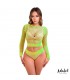 Yara Set de 2 Piezas Amarillo Neón Talla Única