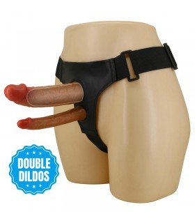 Keaven Arnés con Dildo Doble Hueco