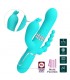 Cammy Vibrador con Bolas Rotadoras y Cadena Anal