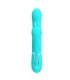 Cammy Vibrador con Bolas Rotadoras y Cadena Anal