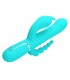 Cammy Vibrador con Bolas Rotadoras y Cadena Anal