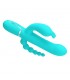 Cammy Vibrador con Bolas Rotadoras y Cadena Anal