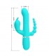 Cammy Vibrador con Bolas Rotadoras y Cadena Anal