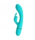 Scocco Vibrador con Rabbit Turquesa