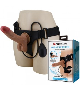 Oher Arnés con Dildo con vibración y Función Squirt