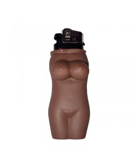 Mechero Forma de Cuerpo de Mujer Mulato