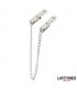 Pinzas Pezones con Cadena 40.5cm Zinc