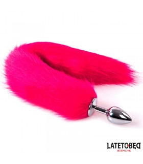 Plug Anal con Cola Hot Pink