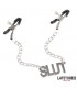 Pinzas para Pezones Lema Slut