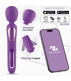 Salma Masajeador con Flipping Tongue y Vibración con App