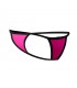 C4MSPX17 Mini Tanga Kini Hot Pink