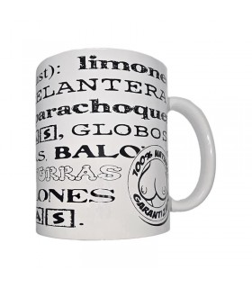 Taza Mug Sinonimos Pechos 370ml