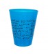 Vaso Plástico Pechos Azul 500ml