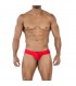 C4MSPX22 Calzoncillo Cheeky Brief Scarlet
