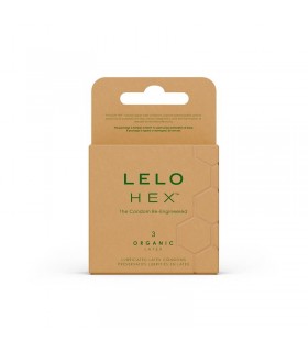 HEX Condoms Organic 3 unidades