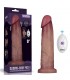 Dildo con Vibración Piel Deslizante Silicona Dual Layer 9