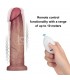 Dildo con Vibración Piel Deslizante Silicona Dual Layer 9