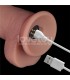 Dildo con Vibración Piel Deslizante Silicona Dual Layer 8.5