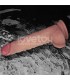 Dildo con Vibración Piel Deslizante Silicona Dual Layer 8.5