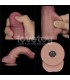 Dildo con Vibración Piel Deslizante Silicona Dual Layer 8.5
