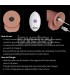 Dildo con Vibración Piel Deslizante Silicona Dual Layer 8.5