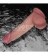 Dildo con Vibración Piel Deslizante Silicona Dual Layer 8
