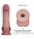 Dildo con Vibración Piel Deslizante Silicona Dual Layer 8
